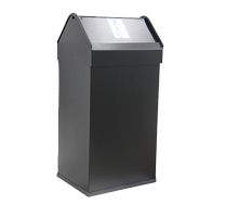 контейнер для мусора черный  Nofer  14118.2 Bl