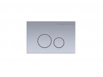 Панель смыва HYDROSMART 07813.S матовый из нерж.стали с круглыми клавишами