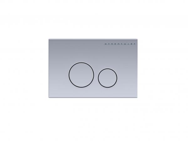 Панель смыва HYDROSMART 07813.S матовый из нерж.стали с круглыми клавишами