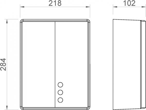 Сушилка сенсорная 2050 W нерж. сталь BIGFLOW EVO 01481.PG золото