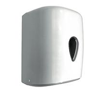 Диспенсер wick mini для бумаги  рулонной с центральной вытяжкой из пластика белый Nofer 04108.Mini.W