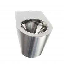 Унитаз антивандальный из нержавеющей стали - Nofer 13013.B