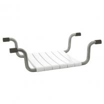 Сиденье для ванной из алюминия с нейлоновым покрытием Nofer 15043.2.NBA