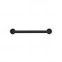 Поручень прямой 300 мм нерж. сталь NOFER 15254.30.N чёрный