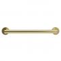 Поручень прямой 450 мм нерж. сталь NOFER 15254.45.G золото матовое