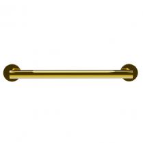 Поручень прямой 450 мм нерж. сталь NOFER 15254.45.PG золото