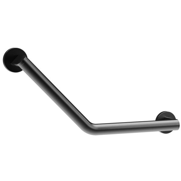 Поручень угловой 135º нерж. сталь NOFER 15261.TT графит