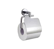 Держатель для туалетной бумаги с крышкой LINE матовый Nofer 16500.S