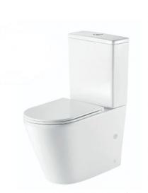 Унитаз напольный с бачком, сиденье soft close Nofer Nantes 23001 белый