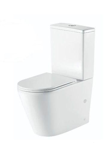 Унитаз напольный с бачком, сиденье soft close Nofer Nantes 23001 белый