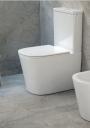 Унитаз напольный с бачком, сиденье soft close Nofer Nantes 23001 белый