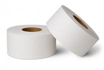 Туалетная бумага премиум двуслойная белая 160м/рулон упаковка (12 рулонов).  ОС-2-160