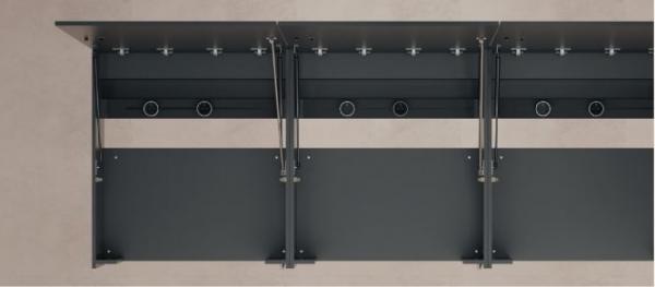 Блок настенный для установок MUMO ширина 900 мм Nofer 12055.A.090